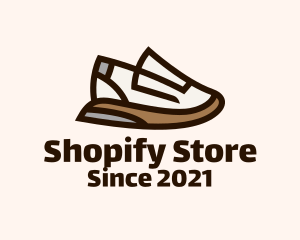 Classic Sneaker Shoes logo design