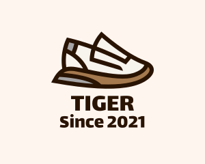 Athlete-shoes - Classic Sneaker Shoes logo design