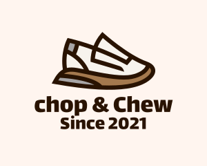 Shoe Repair - Classic Sneaker Shoes logo design