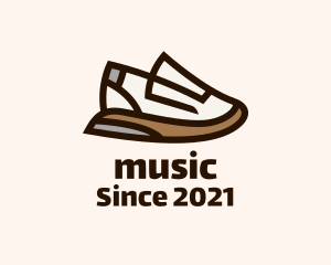 Footwear Shoe Shop - Classic Sneaker Shoes logo design