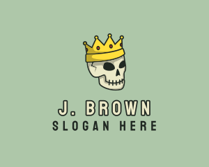 Skull Crown King Logo