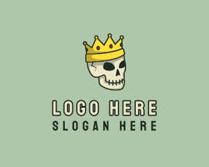Skull Crown King Logo
