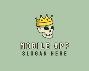 Skull Crown King Logo