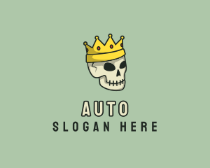 Rapper - Skull Crown King logo design