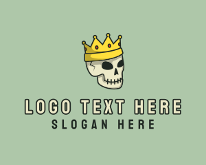 Skull Crown King Logo