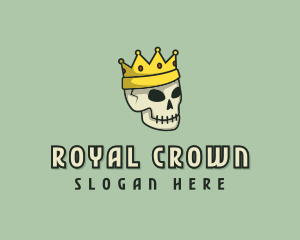 Prince - Skull Crown King logo design