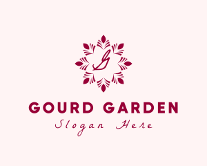 Garden FlowerBotanical Florist logo design