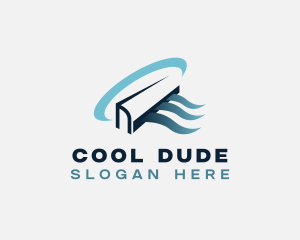 Cool Air Conditioning logo design