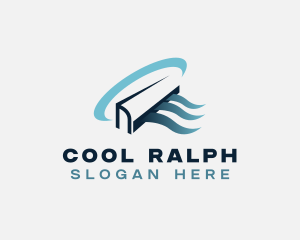 Cool Air Conditioning logo design