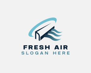 Cool Air Conditioning logo design