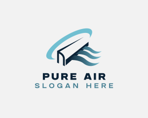 Cool Air Conditioning logo design