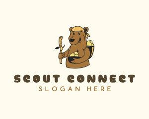 Bear Scout Ranger logo design