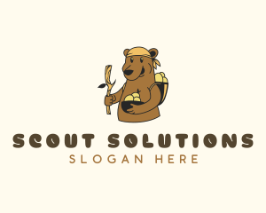 Bear Scout Ranger logo design