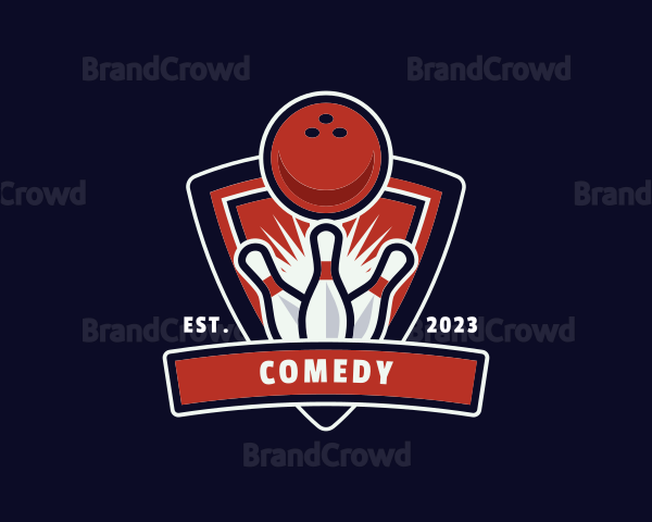 Bowling Shield Tournament Logo