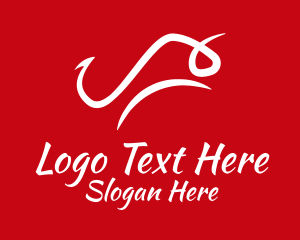 Steakhouse - Bull Horns Steakhouse logo design