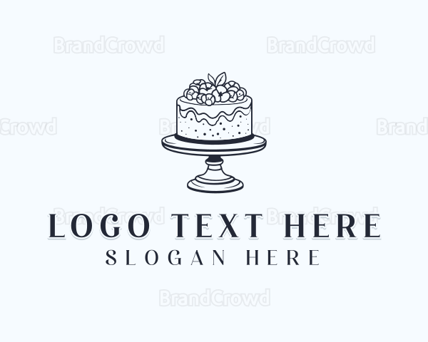 Sweet Cake Pastry Logo