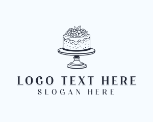 Sweet Cake Pastry Logo