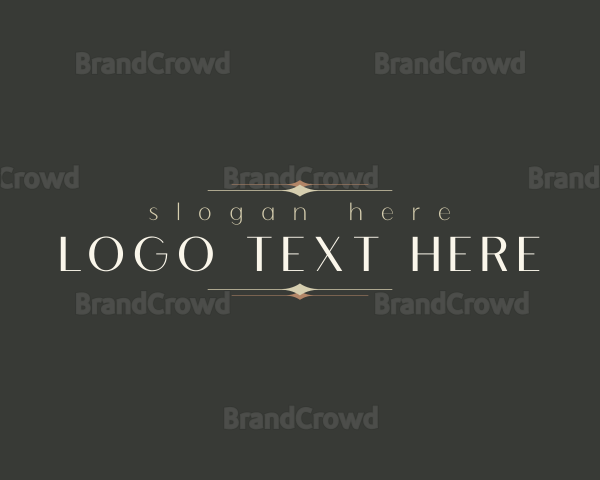 Elegant Accessory Wordmark Logo