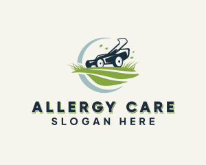 Mower Lawn Care  logo design