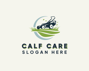 Mower Lawn Care  logo design