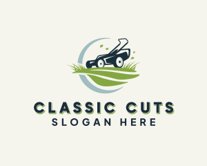 Mower Lawn Care  logo design