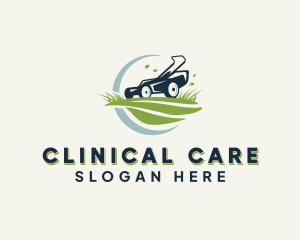 Mower Lawn Care  logo design