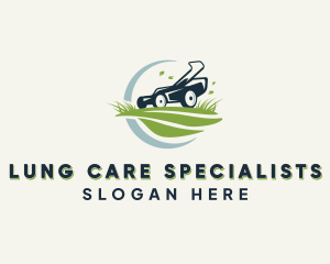 Mower Lawn Care  logo design