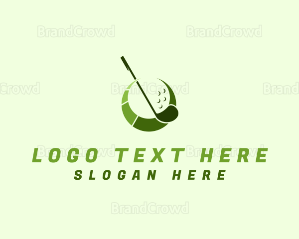 Mini Golf Sports Golf Club Logo