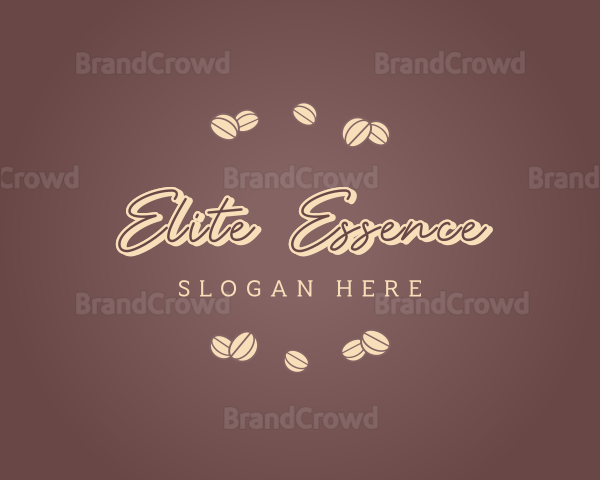 Signature Coffee Bean Logo