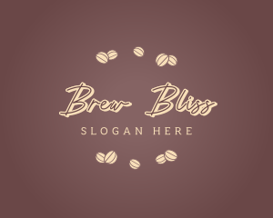 Coffee Beans Cafe logo design