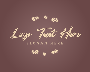 Sign - Signature Coffee Bean logo design