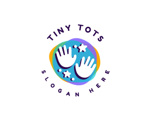 Babysitter - Toddler Nursery Hand logo design