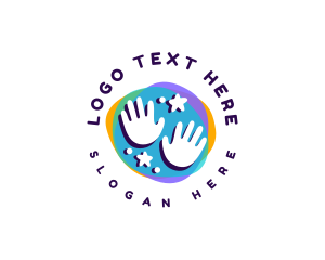 Toddler Nursery Hand Logo