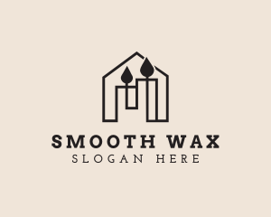 Candle Wax Boutique logo design