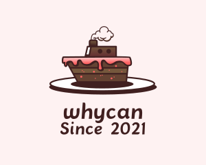 Pastry - Ship Cake Dessert logo design