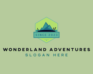 Mountain Summit Hike logo design