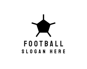 Abstract Soccer Ball logo design