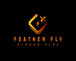 Plane Aircraft Aviation  logo design