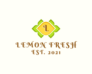 Lemon - Lemon Leaf Fruit logo design