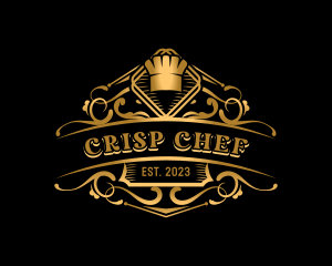 Luxury Restaurant Cuisine logo design