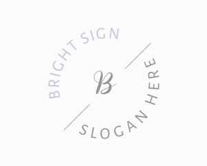 Sign - Circular Classy Sign logo design