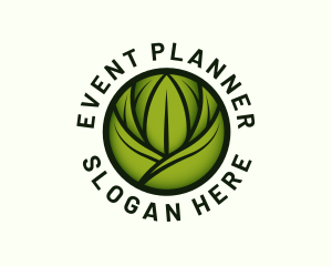 Organic Gardening Plant Logo