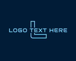 Programming - Blue Cyber Technology logo design