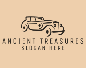 Retro Antique Automobile logo design