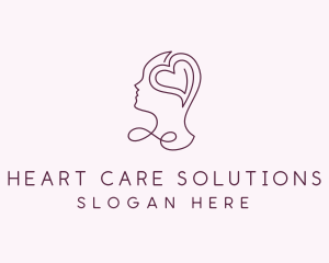 Heart Mental Wellness logo design