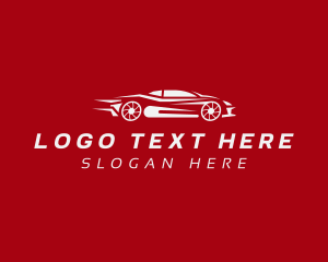 Driving - Fast Vehicle Racing logo design