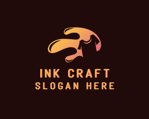 Ink T-shirt Clothing  logo design