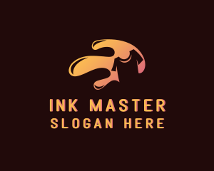 Ink T-shirt Clothing  logo design