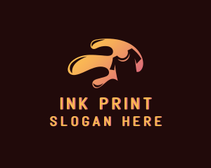 Ink T-shirt Clothing  logo design