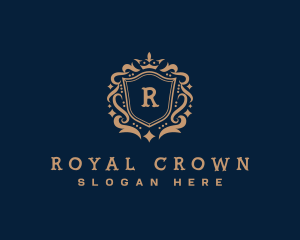 Royal Ornamental Shield logo design